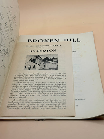 Broken Hill 1883–1893 by R. H. B. Kearns 1973