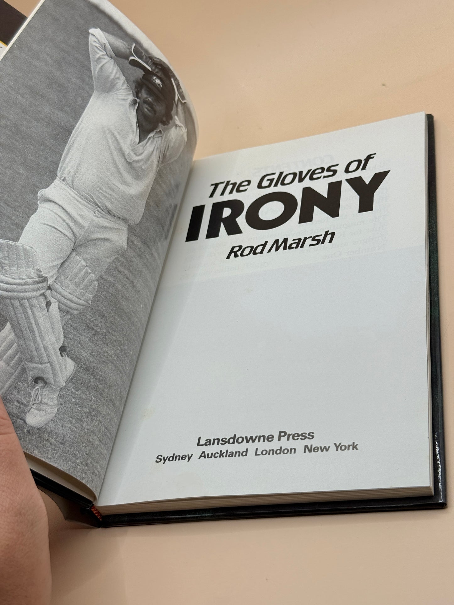 The Gloves of Irony by Rod Marsh 1982