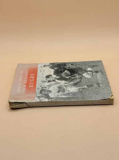 Great Men of New Zealand Rugby by H. Tillman First Edition 1957