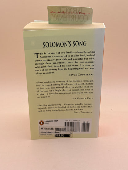 Solomon's Song by Bryce Courtenay