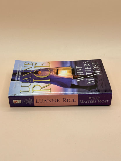 What Matters Most by Luanne Rice