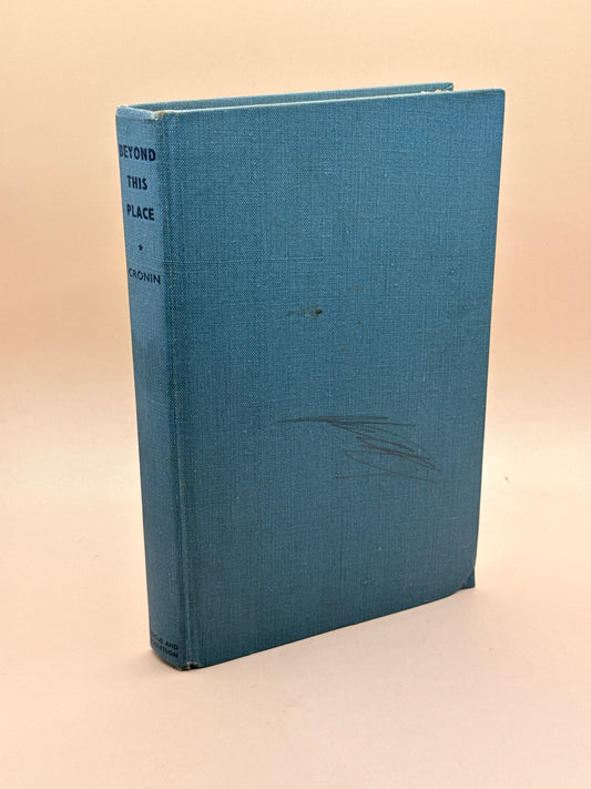 Beyond This Place by A. J. Cronin AU/NZ First Edition 1953