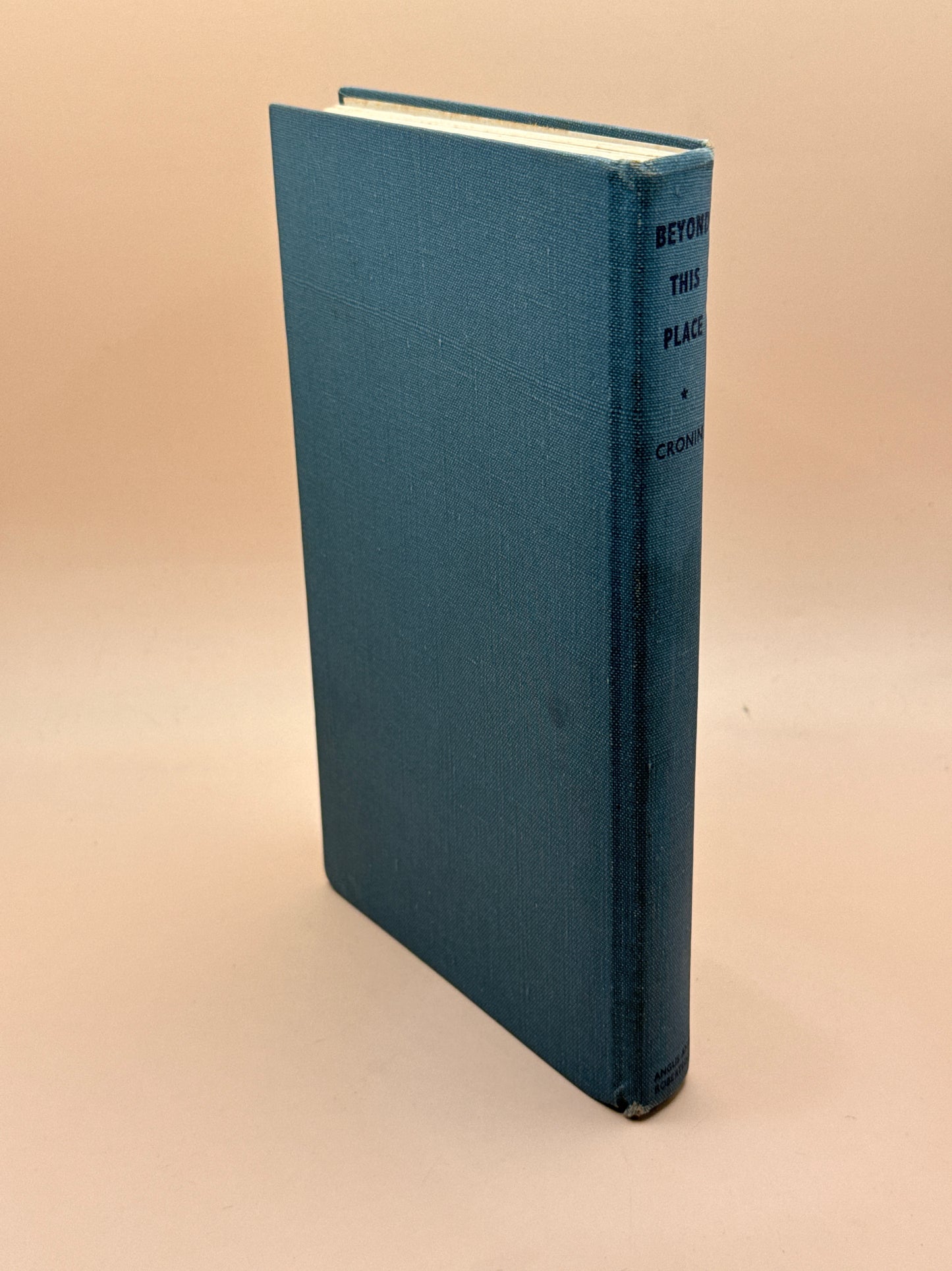 Beyond This Place by A. J. Cronin AU/NZ First Edition 1953