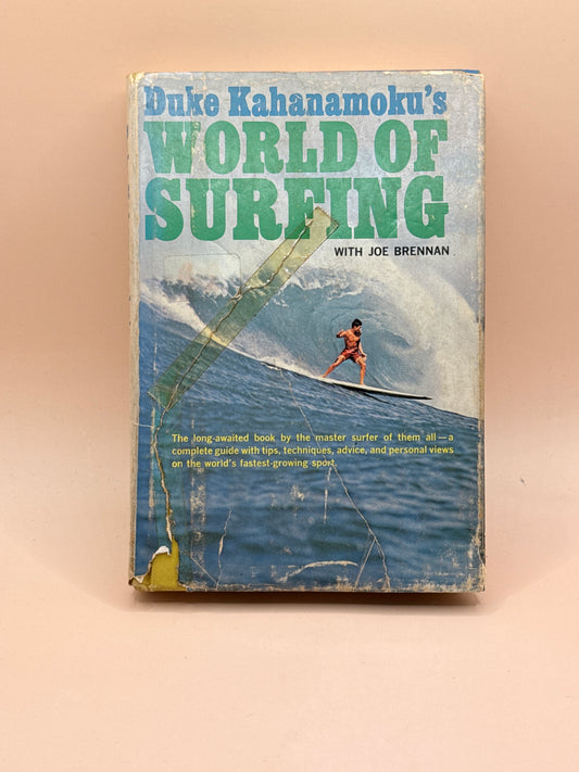 Duke Kahanamoku's World of Surfing 1968 FIRST EDITION HARDCOVER