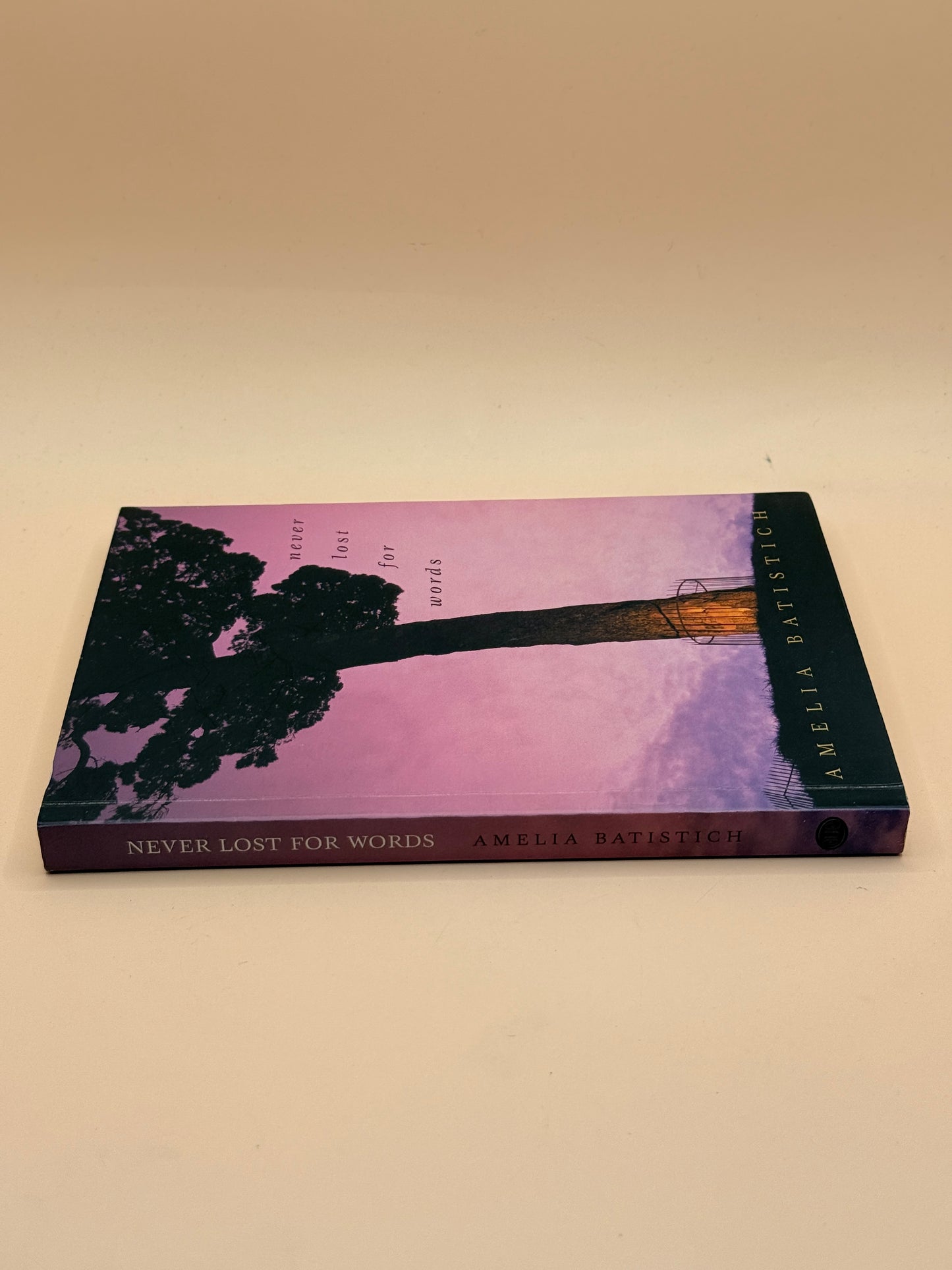 Never Lost for Words by Amelia Batistich (signed)