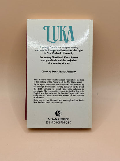 Luka by Anna Roberts (Inscribed by Author First Ed)