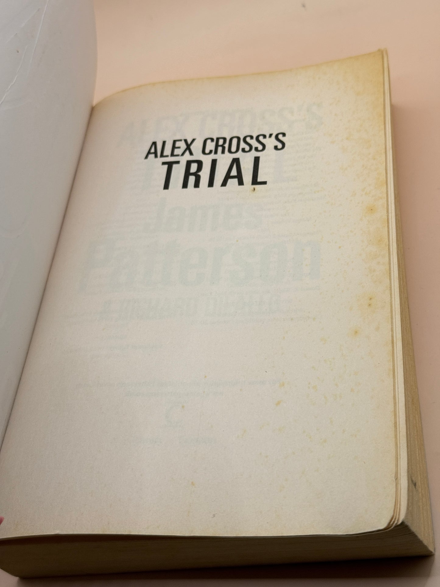 Alex Cross's Trial by James Patterson & Richard DiLallo