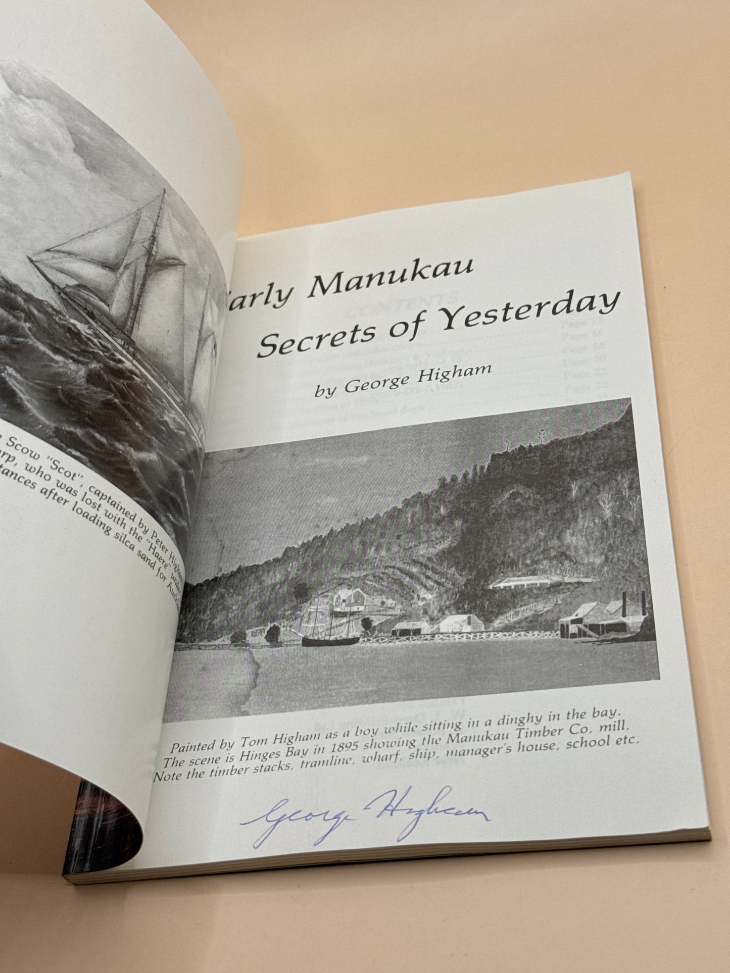 Early Manukau Secrets of Yesterday by George Higham