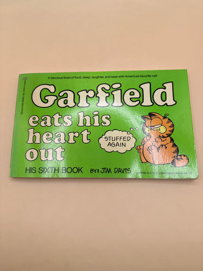 Garfield Eats His Heart Out by Jim Davis FIRST EDITION 1983