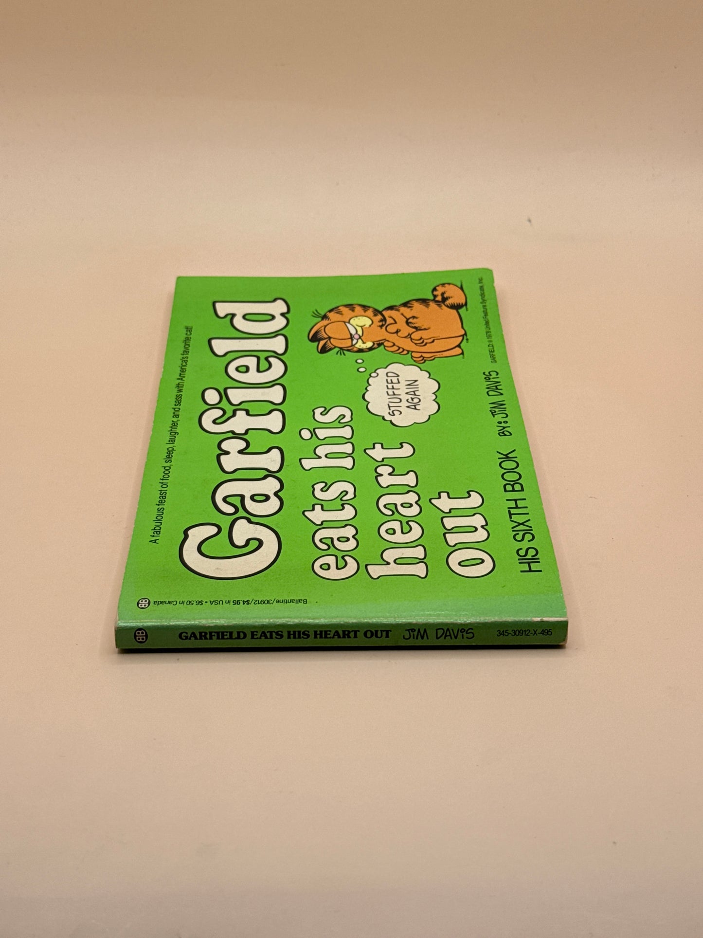 Garfield Eats His Heart Out by Jim Davis FIRST EDITION 1983