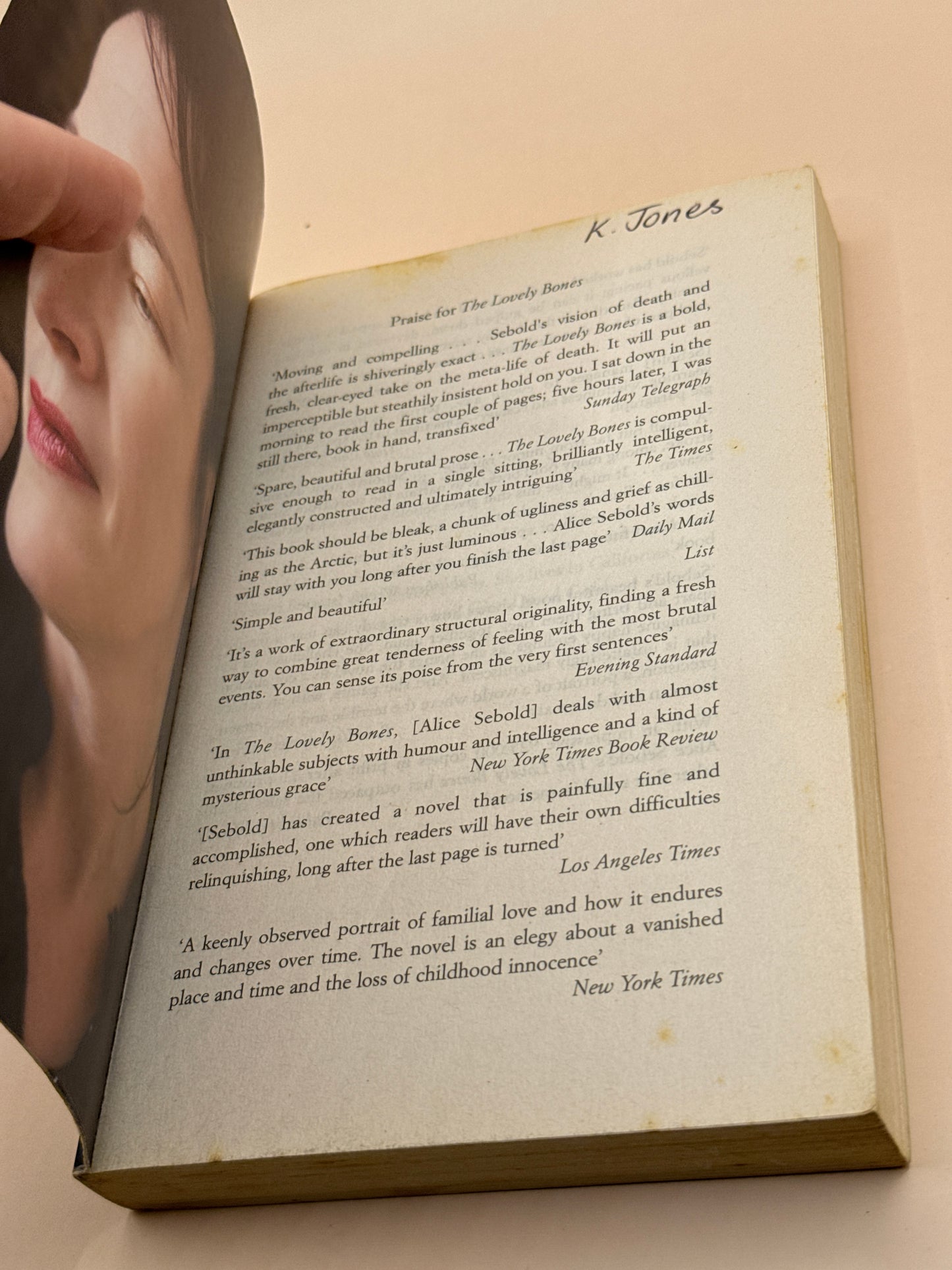 The Lovely Bones by Alice Sebold