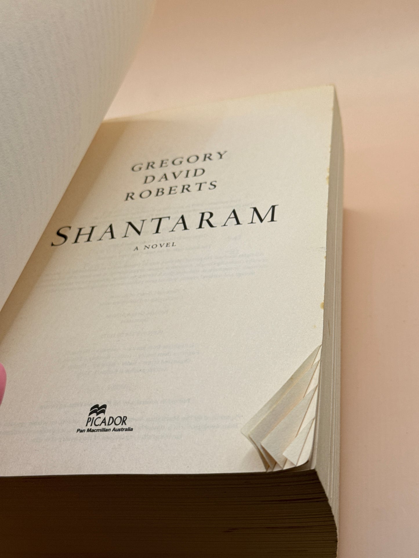 Shantaram by Gregory David Roberts