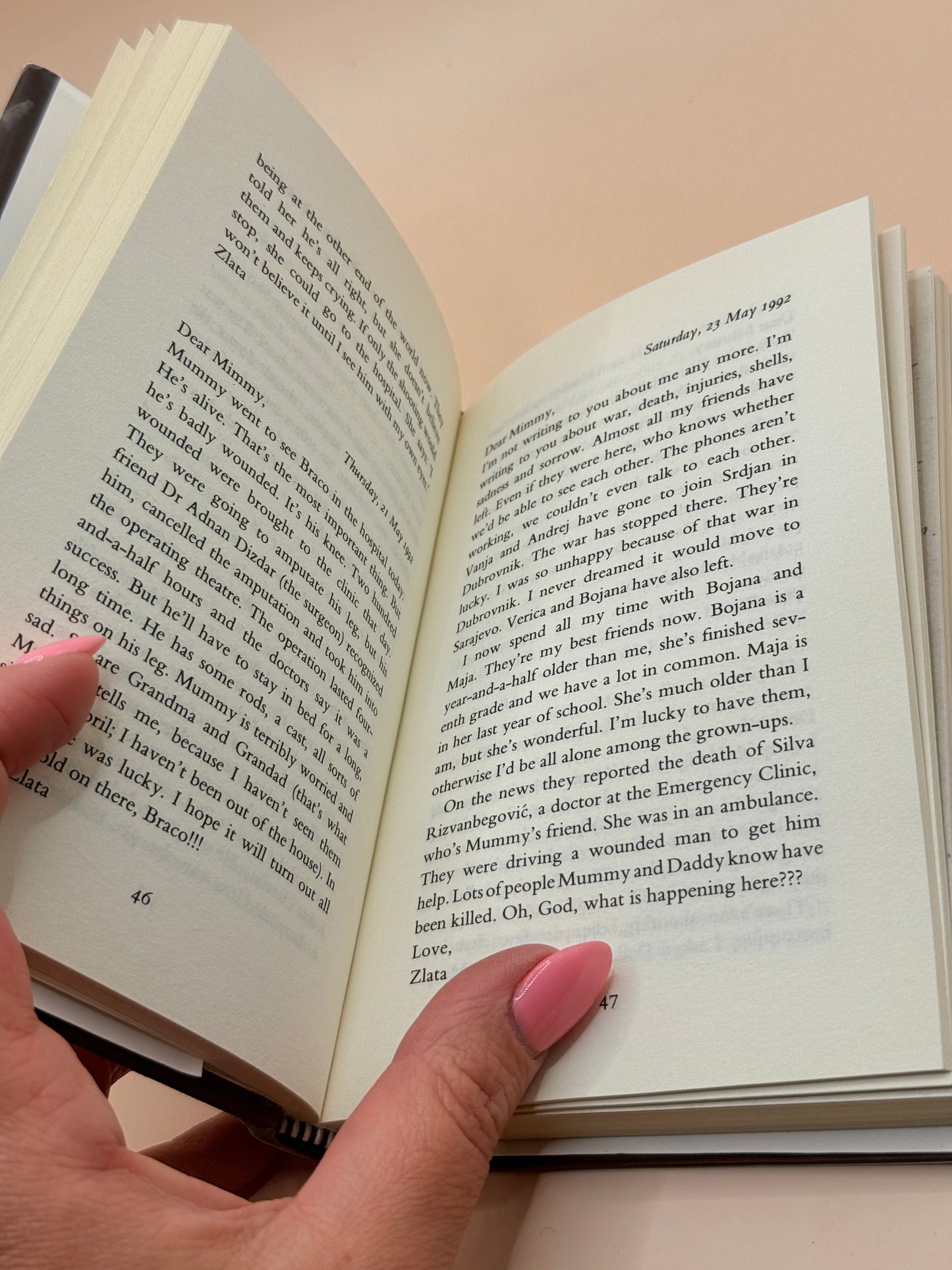 Zlata's Diary: A Child's Life in Sarajevo by Zlata Filipović - First Edition