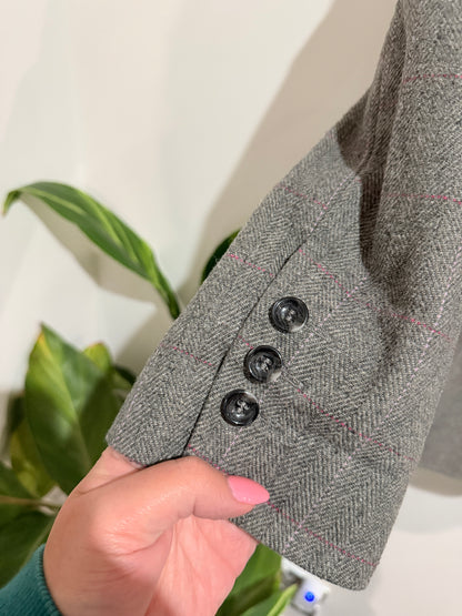Maine Textured Blazer Size 16
