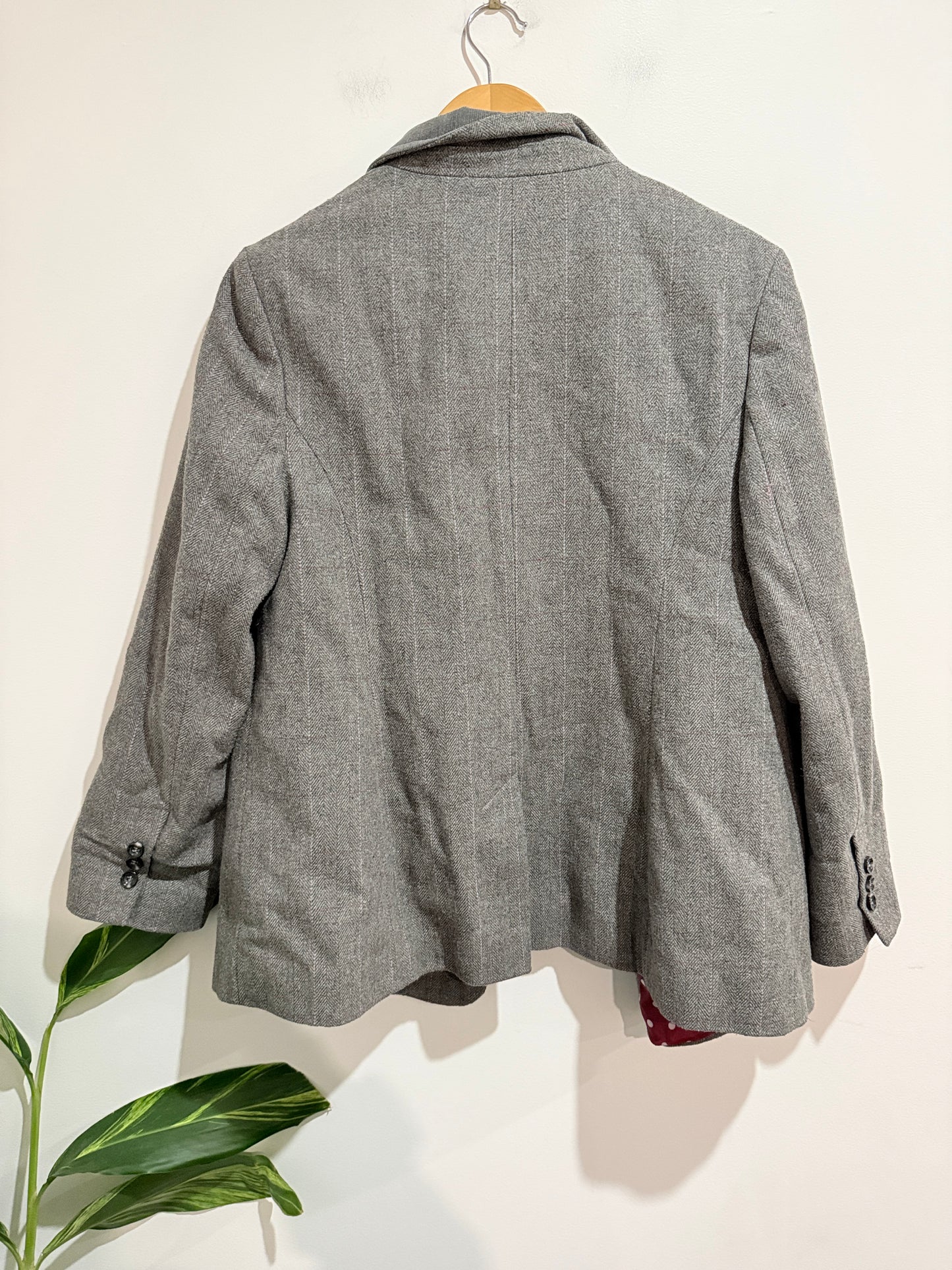 Maine Textured Blazer Size 16