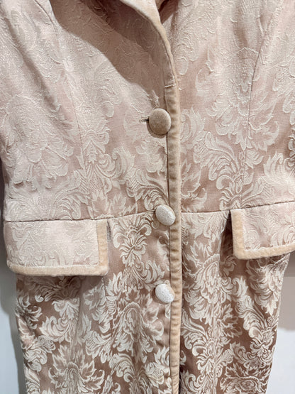 Arden B Brocade Trench Coat Size S | U/Arm to U/Arm 47cm