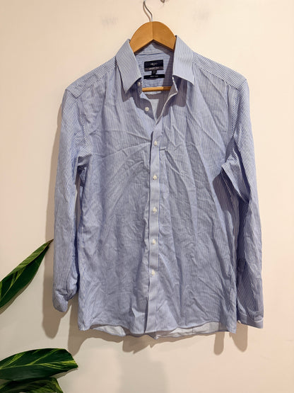 G2000 Striped Button-up Dress Shirt Size 15 1/2 | 33 1/2 | 170/92A | U/Arm to U/Arm 52cm