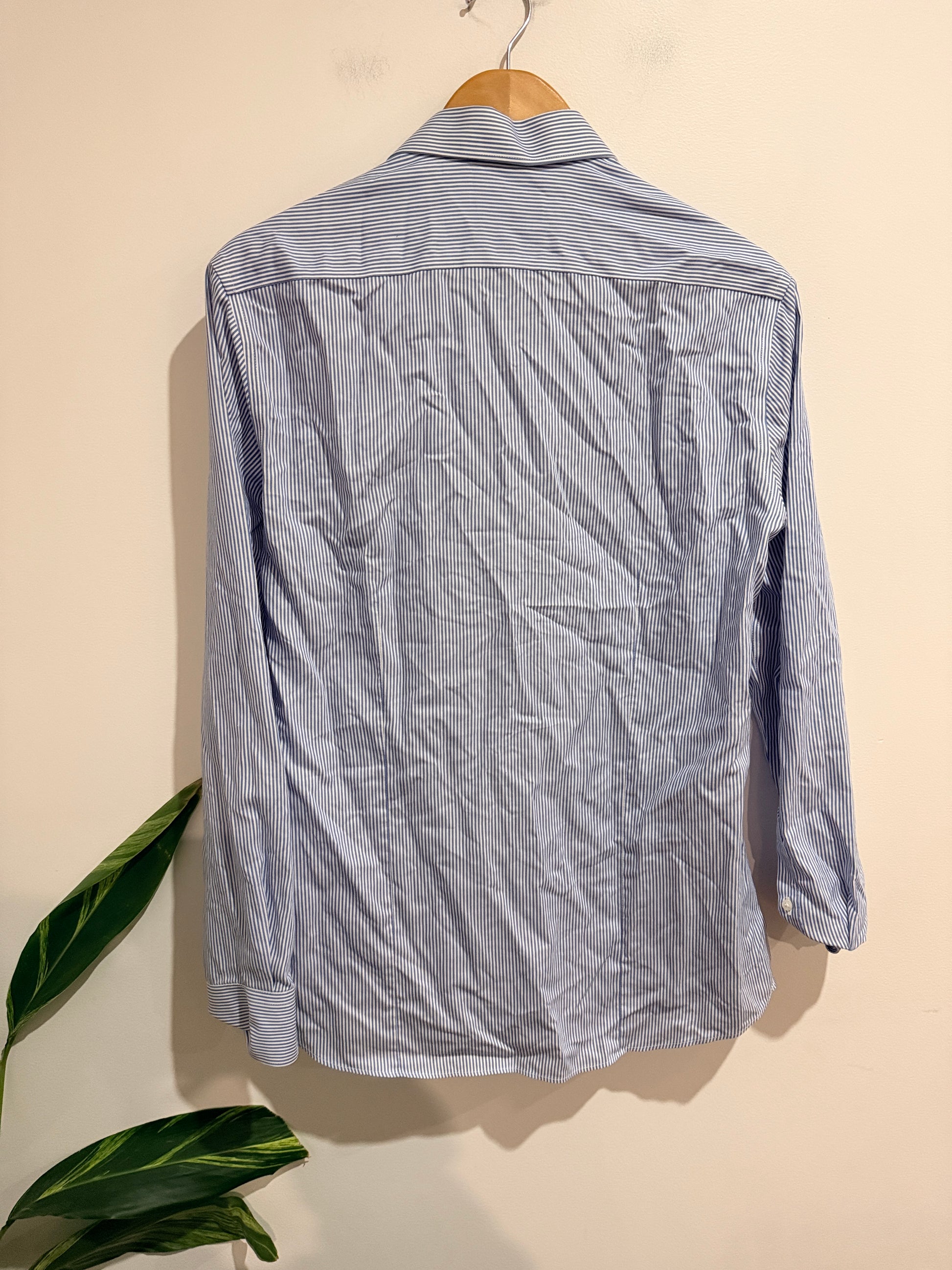 G2000 Striped Button-up Dress Shirt Size 15 1/2 | 33 1/2 | 170/92A | U/Arm to U/Arm 52cm