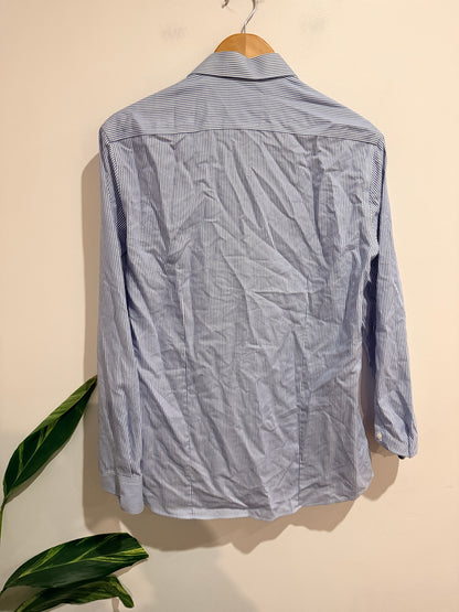 G2000 Striped Button-up Dress Shirt Size 15 1/2 | 33 1/2 | 170/92A | U/Arm to U/Arm 52cm
