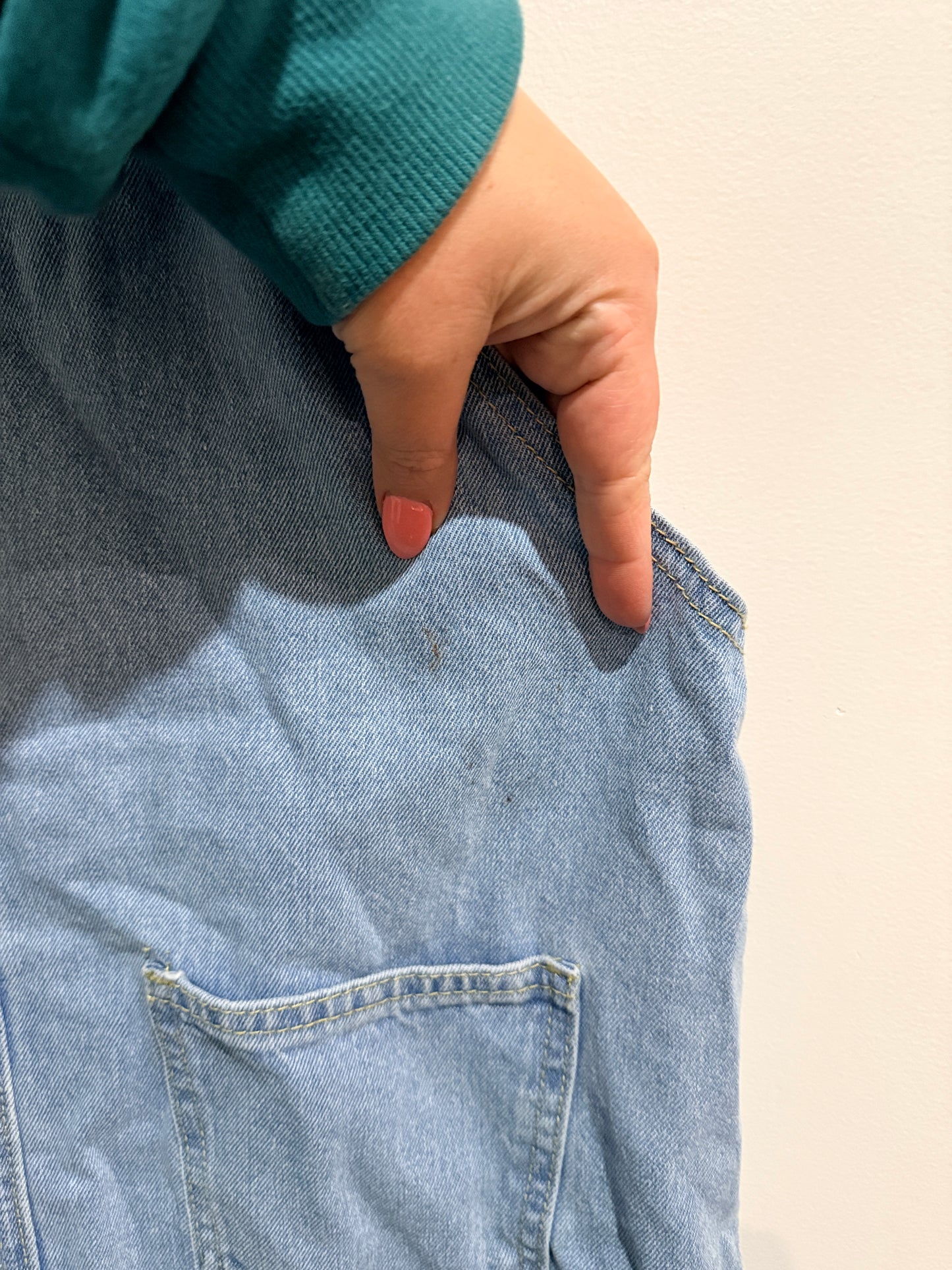 Dazy Denim Overalls Size L | Waist 96cm