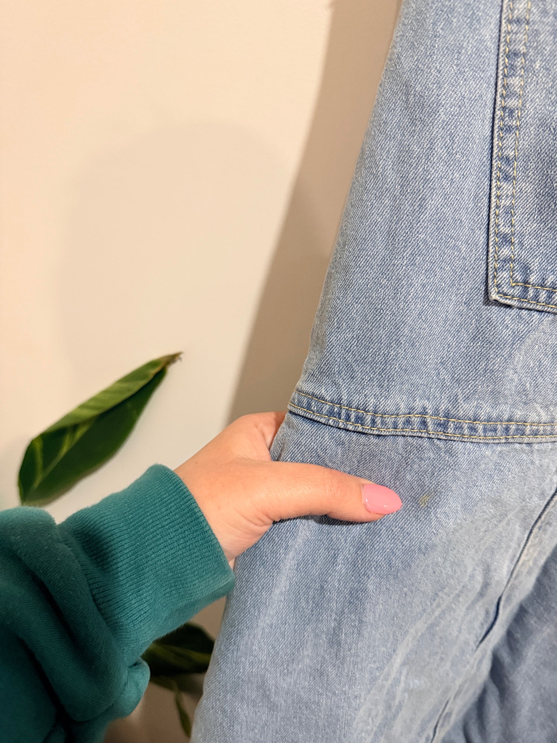 Dazy Denim Overalls Size L | Waist 96cm
