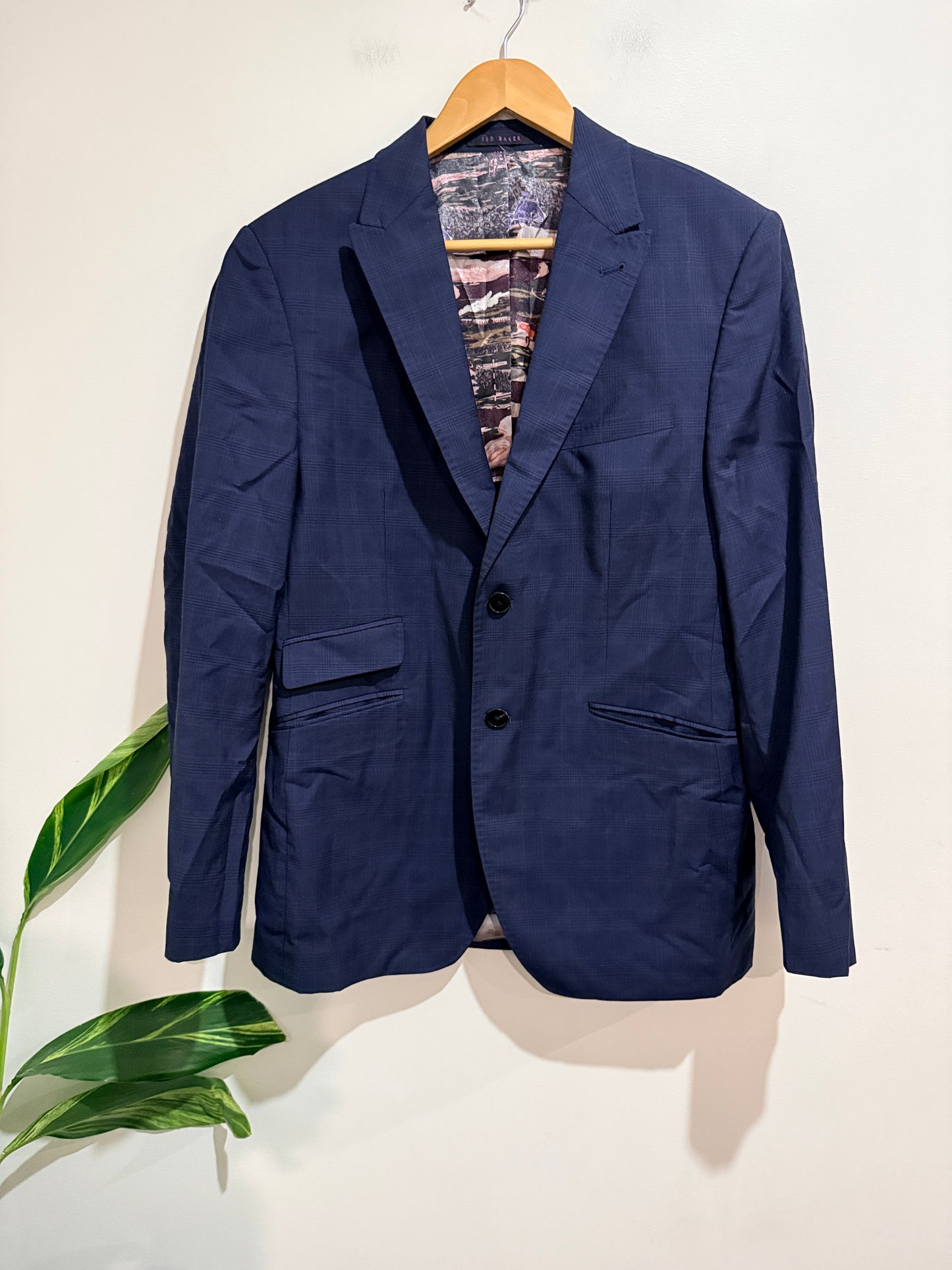 Ted Baker Tailored Blazer / Suit Jacket Size 40R | U/Arm to U/Arm 52cm