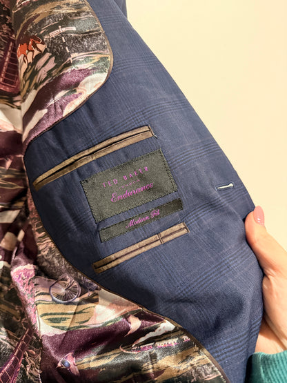 Ted Baker Tailored Blazer / Suit Jacket Size 40R | U/Arm to U/Arm 52cm