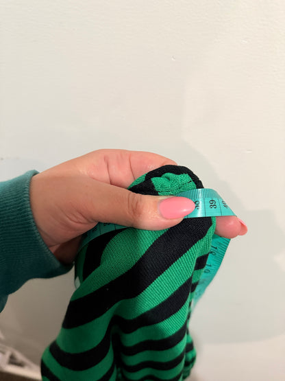Striped Mini Dress Size U/Arm to U/Arm 39cm