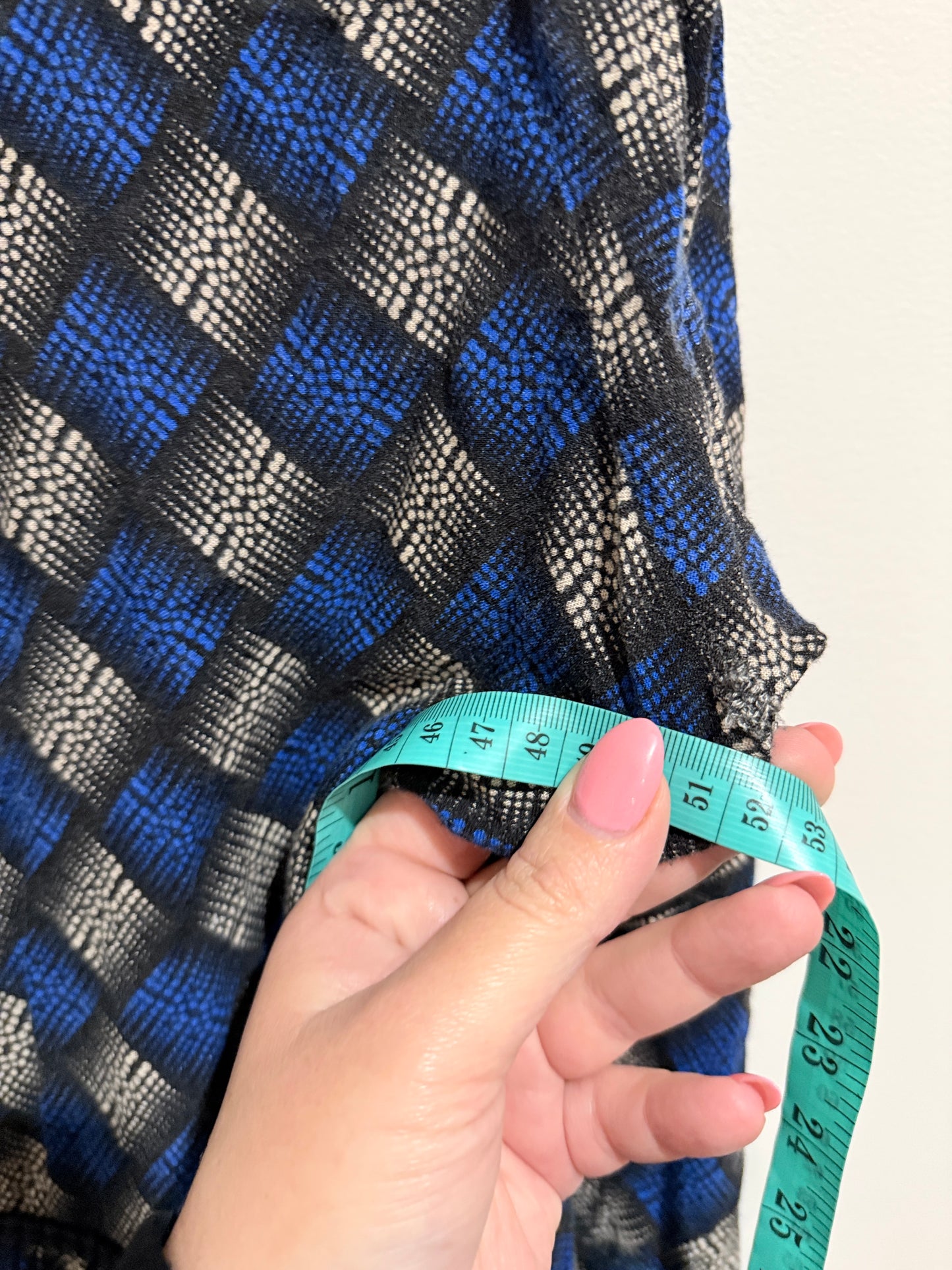 Brand Unknown Printed Tunic Top Size U/Arm to U/Arm 52cm