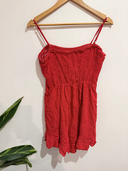 Ally Smocked Cami Dress Size 14