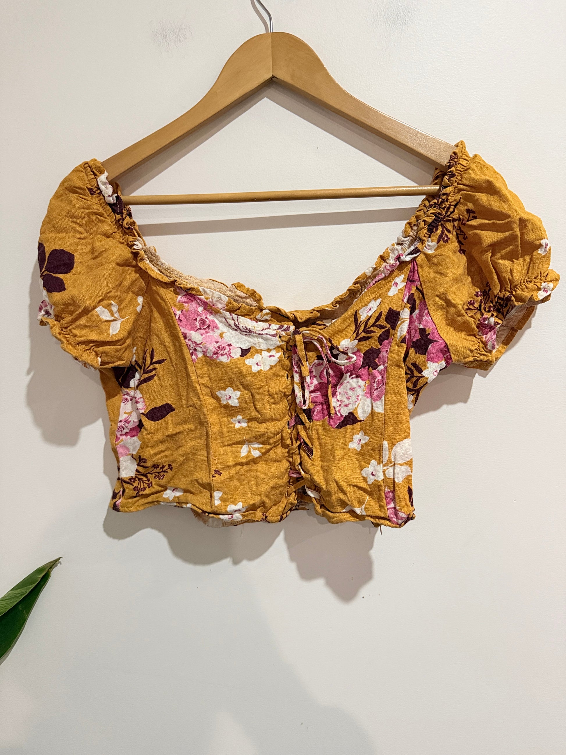 Cotton:on Floral Crop Top Size M/M