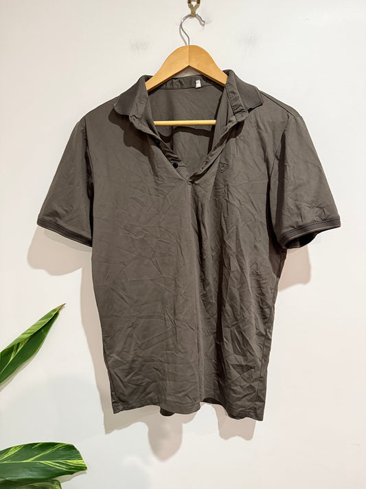 Open-collar Polo Shirt Size 120 | U/Arm to U/Arm 55cm