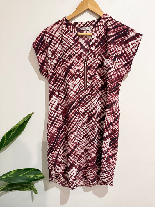 Spirit Ikat Printed Tunic Dress Size 12