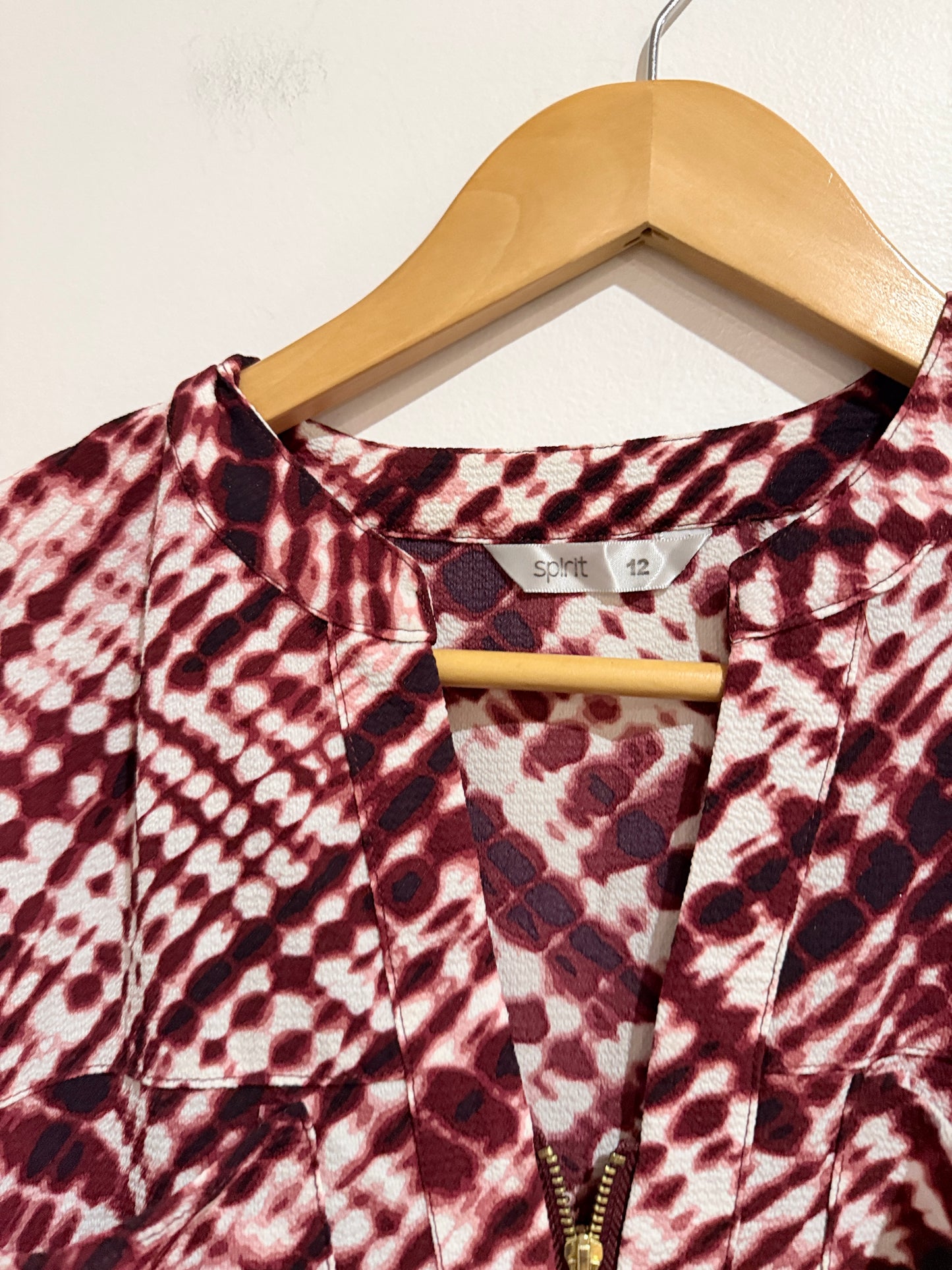 Spirit Ikat Printed Tunic Dress Size 12