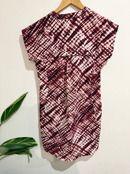 Spirit Ikat Printed Tunic Dress Size 12