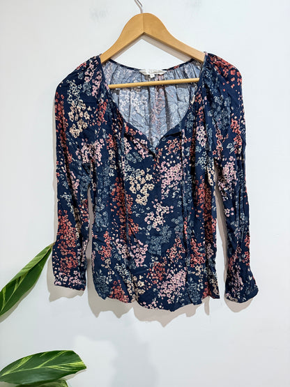 Zest Long-sleeved Peasant Shirt Size 8