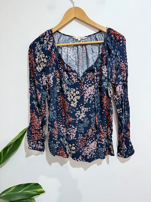 Zest Long-sleeved Peasant Shirt Size 8