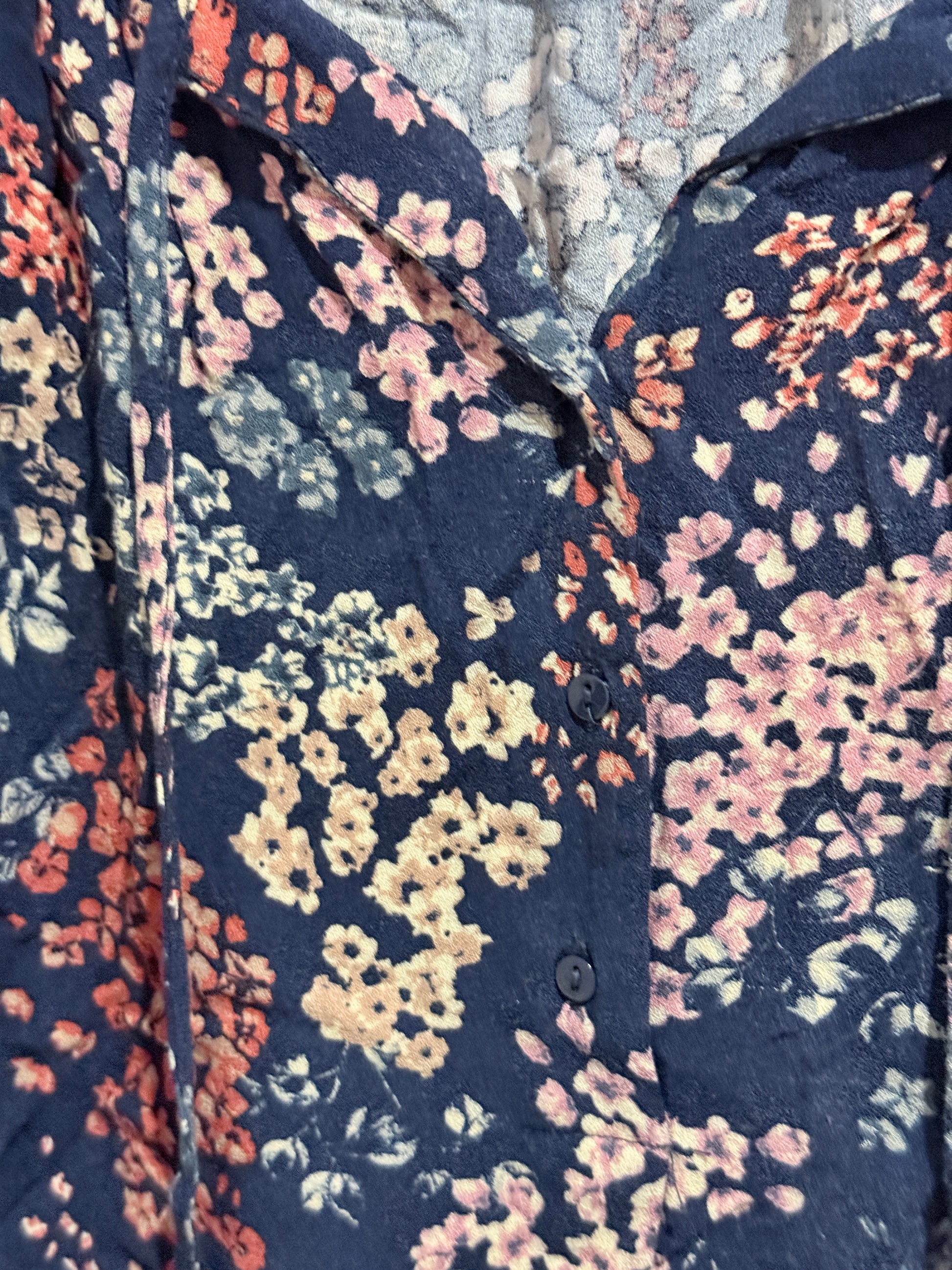 Zest Long-sleeved Peasant Shirt Size 8