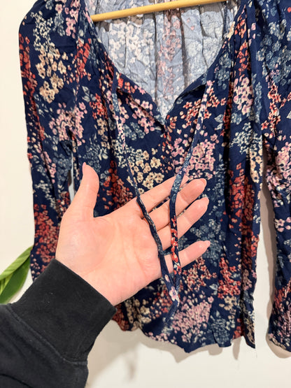 Zest Long-sleeved Peasant Shirt Size 8