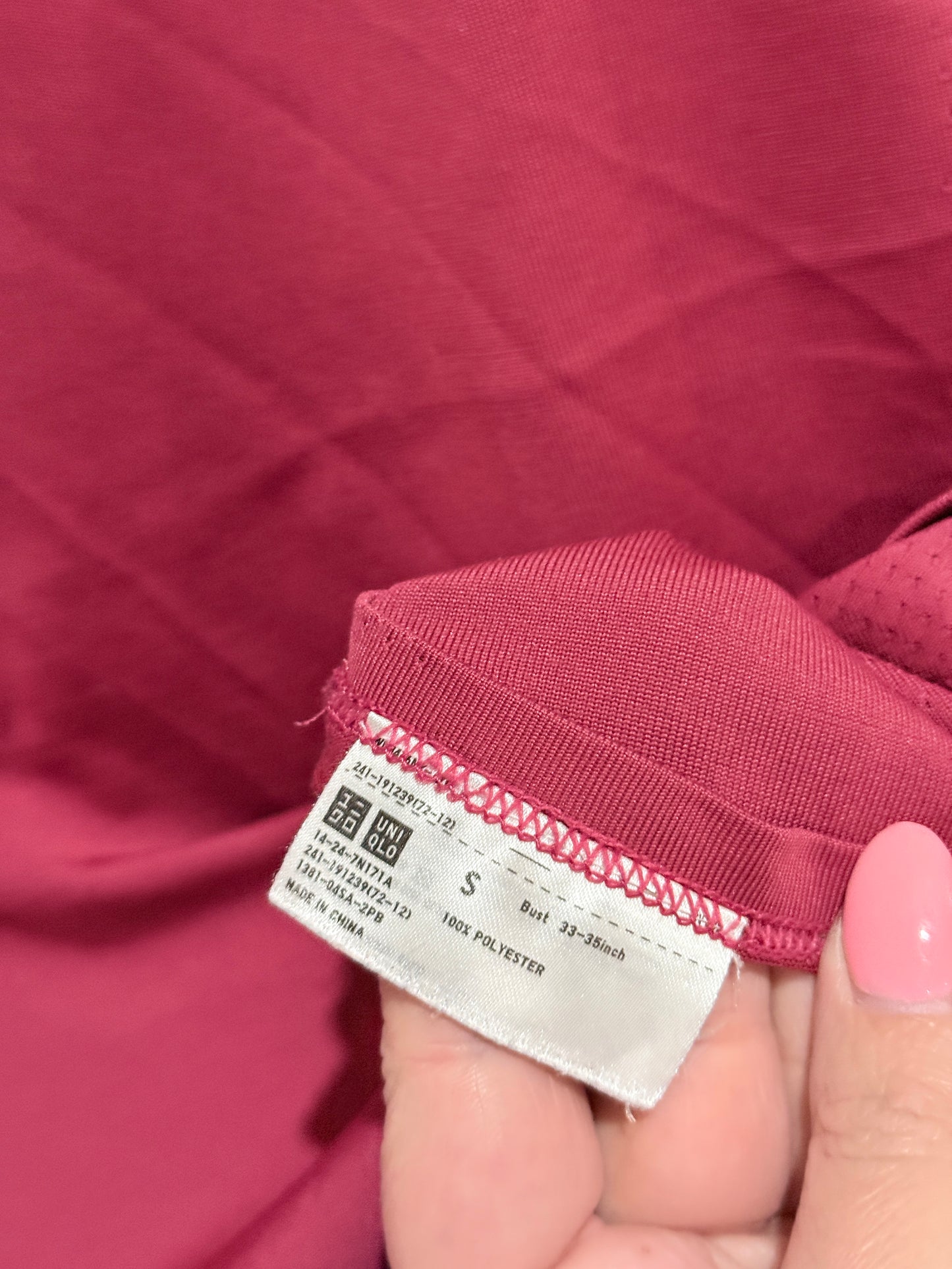 Uniqlo Crew Neck T-shirt Size S | Bust 33-35inch