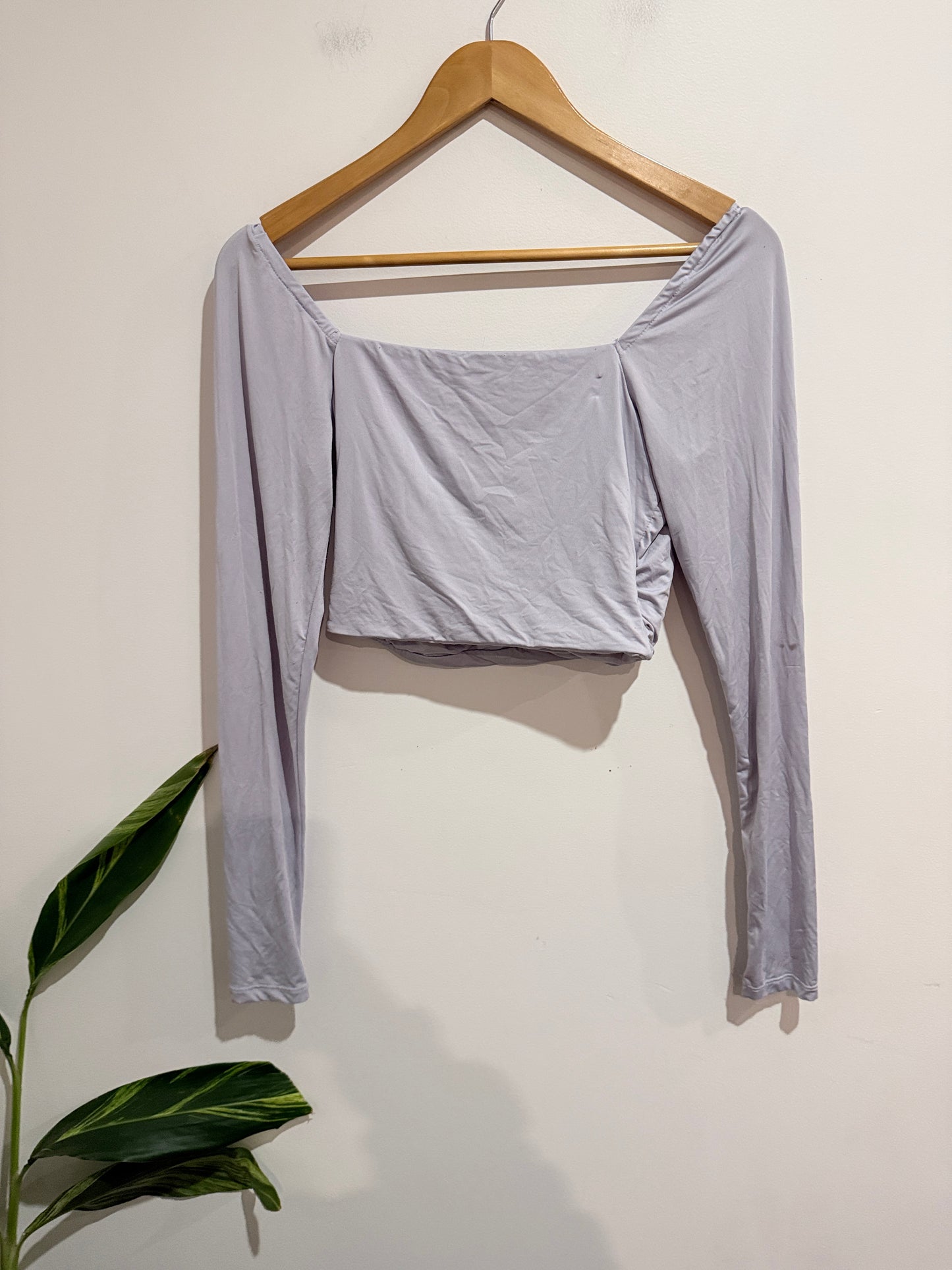 Glassons Long-sleeved Crop Top Size S