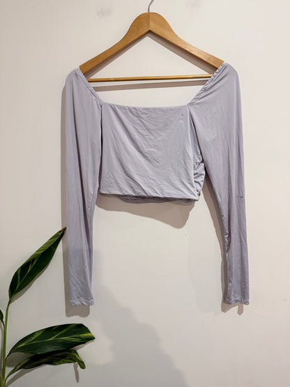 Glassons Long-sleeved Crop Top Size S