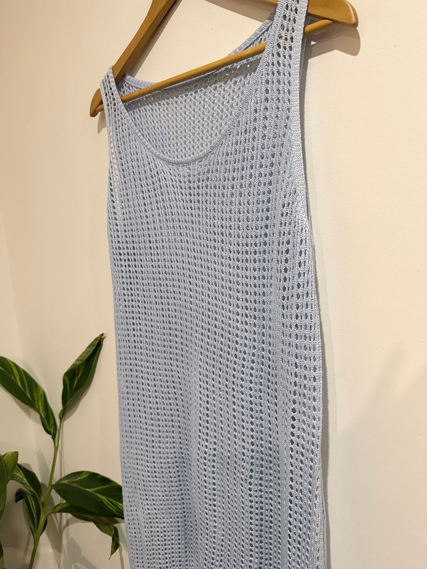 Crochet Tank Midi Dress Size U/Arm to U/Arm 48cm