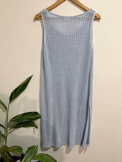 Crochet Tank Midi Dress Size U/Arm to U/Arm 48cm