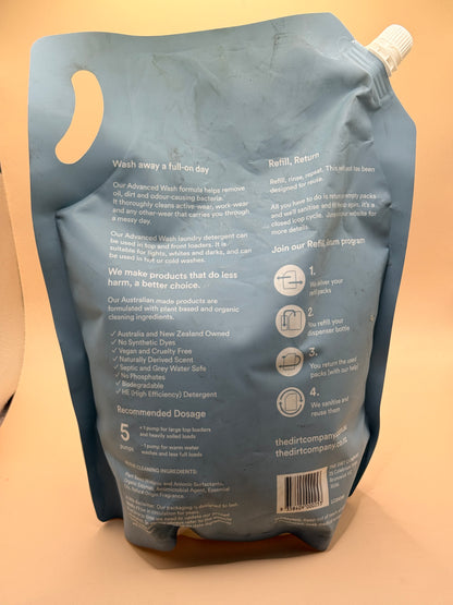 Dirt. Laundry Detergent Refill 2500ml (171 Loads)