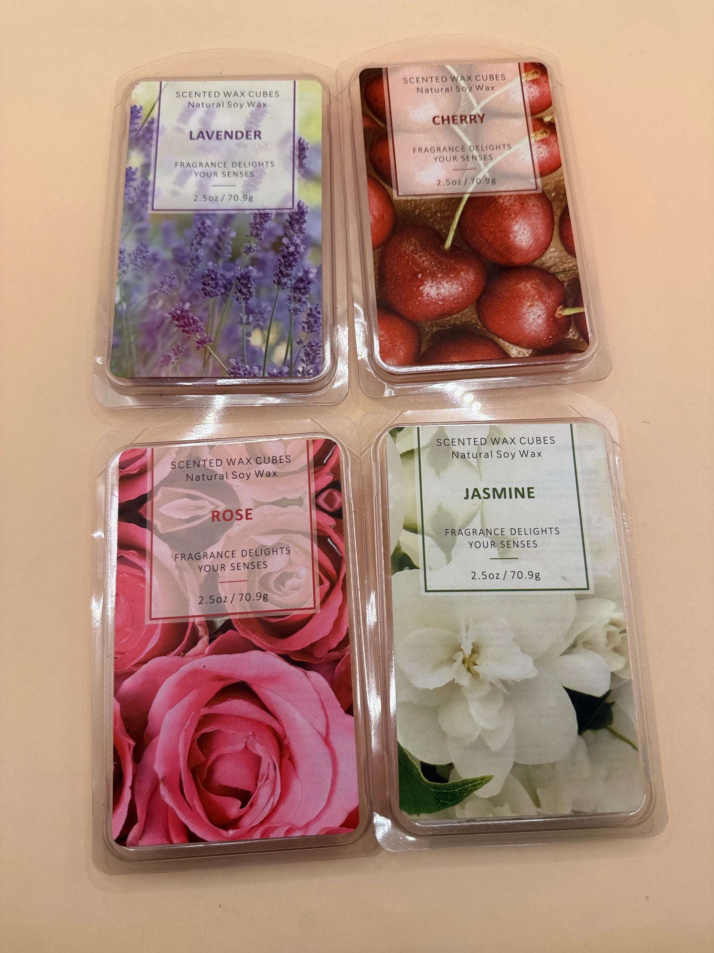 Natural Soy Wax Scented Wax Cubes
