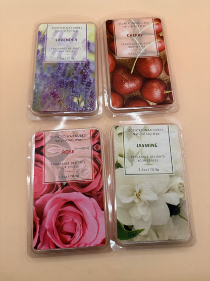 Natural Soy Wax Scented Wax Cubes