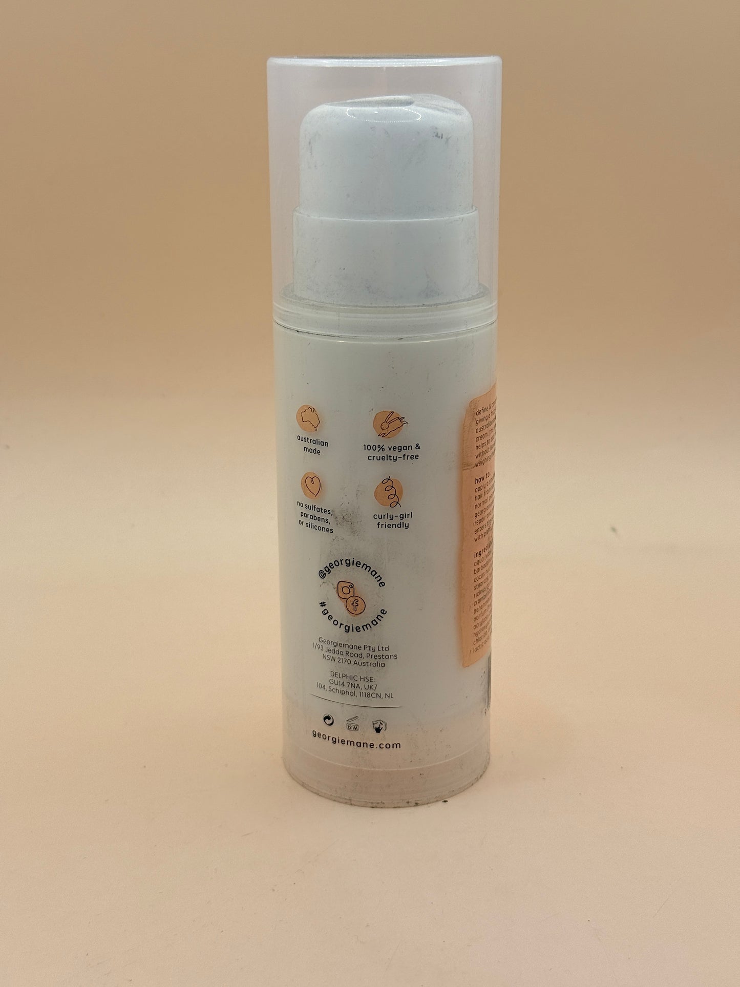 Georgiemane Curl Cream 200ml
