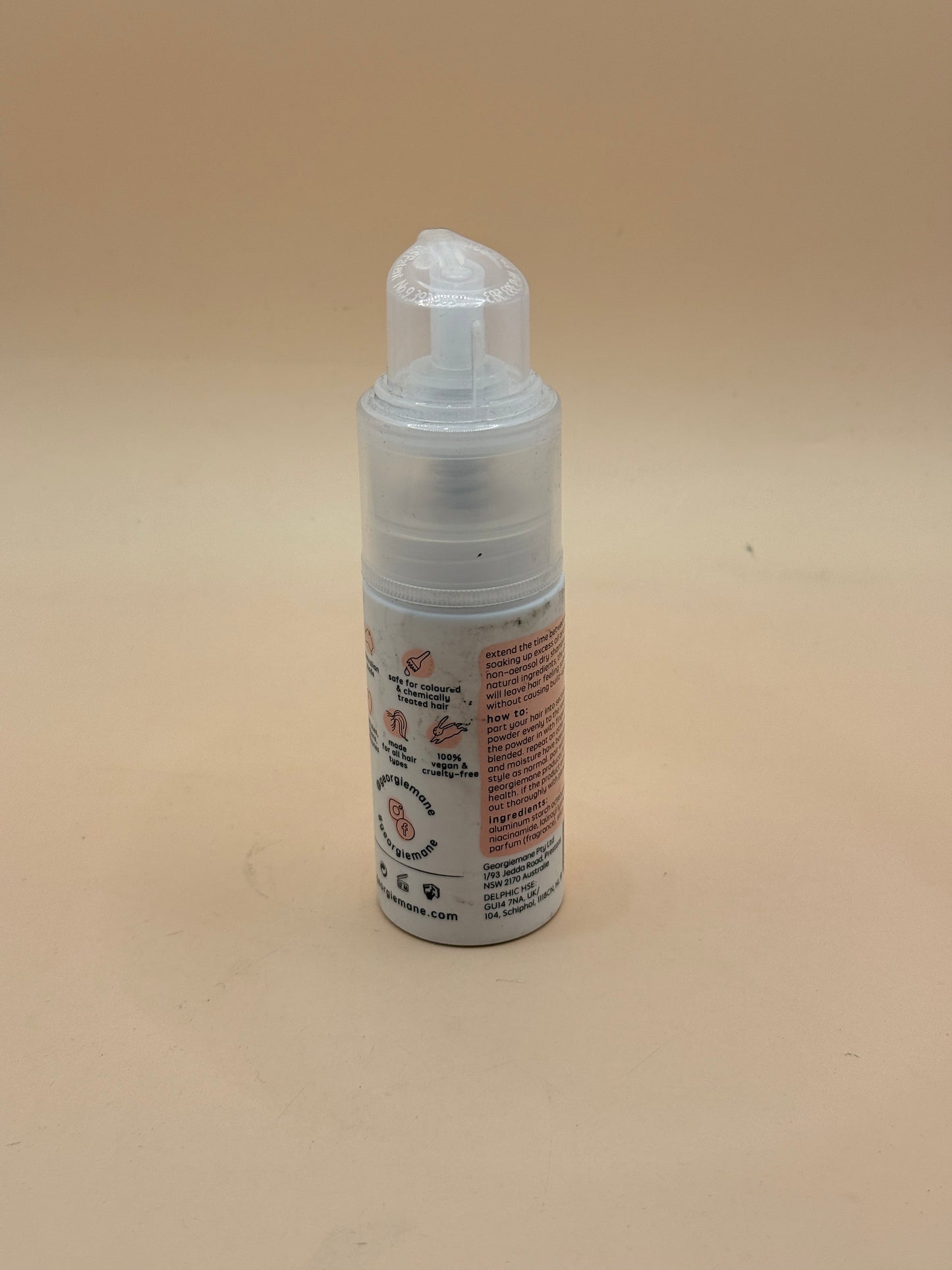 Georgiemane Dry Shampoo 30g