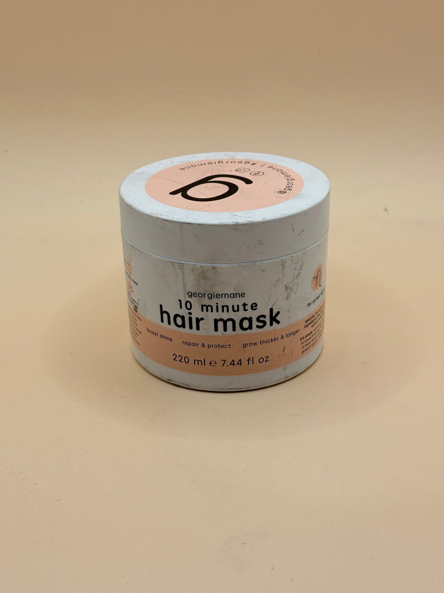 Georgiemane 10 Minute Hair Mask 220ml